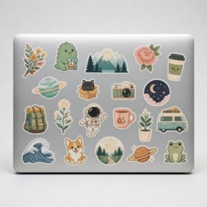 Aesthetic Laptop Sticker Pack