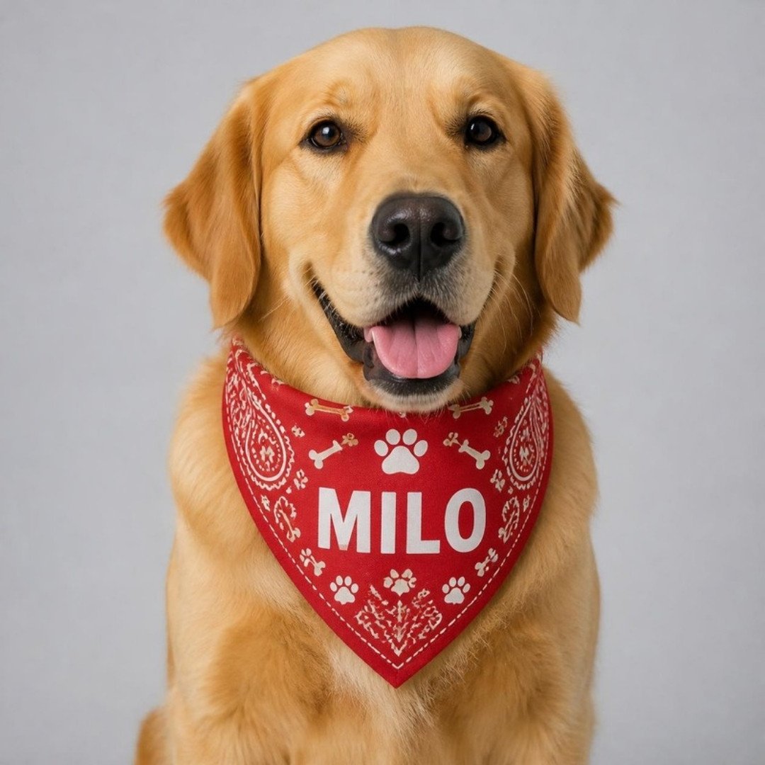 Custom Pet Bandana
