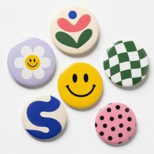 Custom Pin Badges (58 mm)