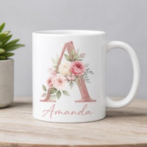 Initial Letter Name Mug