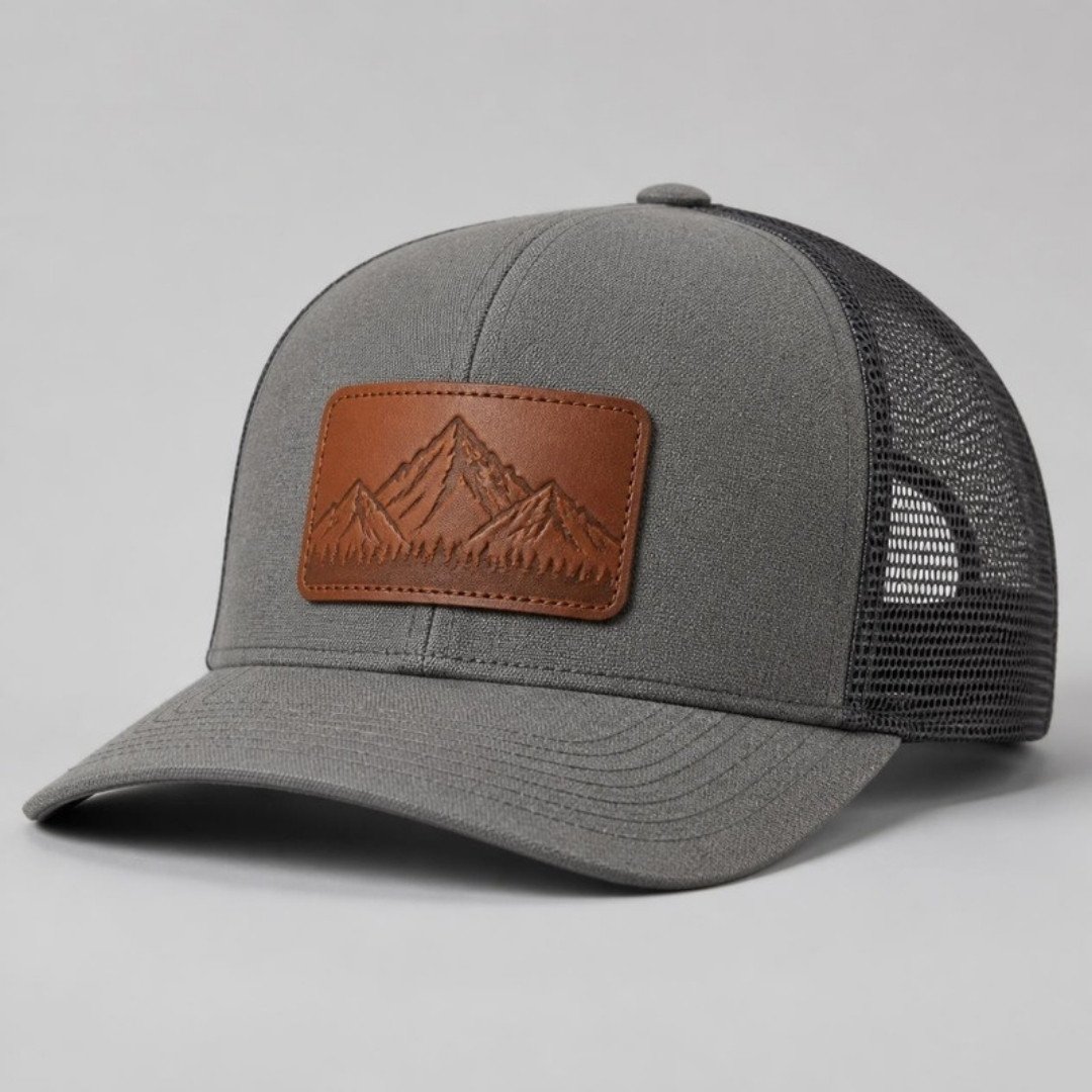Leather Patch Cap