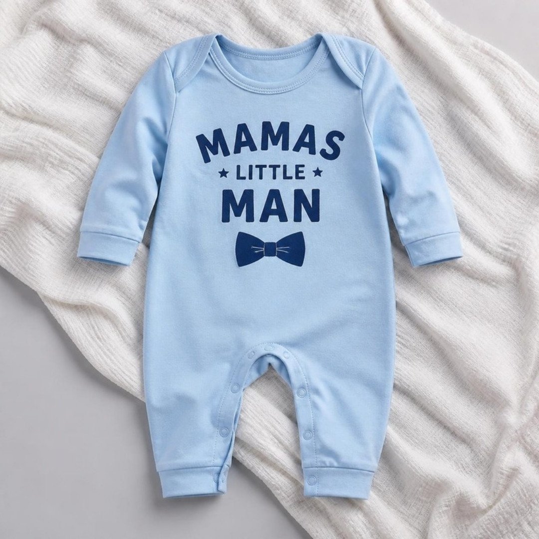 Mama's Little Man Romper