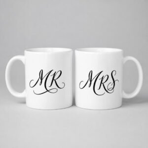 Mr and Mrs Mug Set