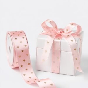 Printed Satin Ribbon Roll