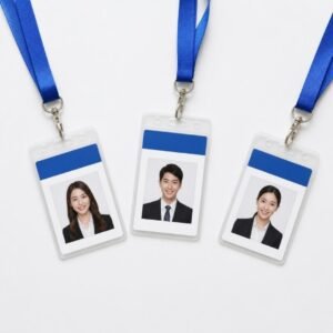 PVC ID Cards with Lanyards