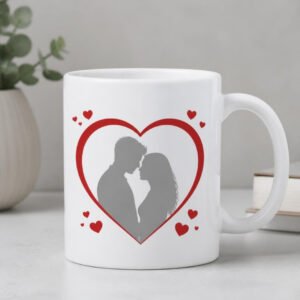 Valentine Couple Photo Mug