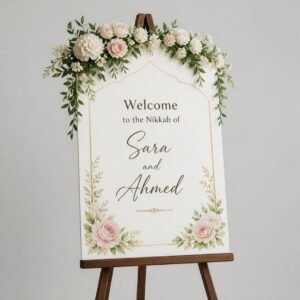 Wedding Welcome Board