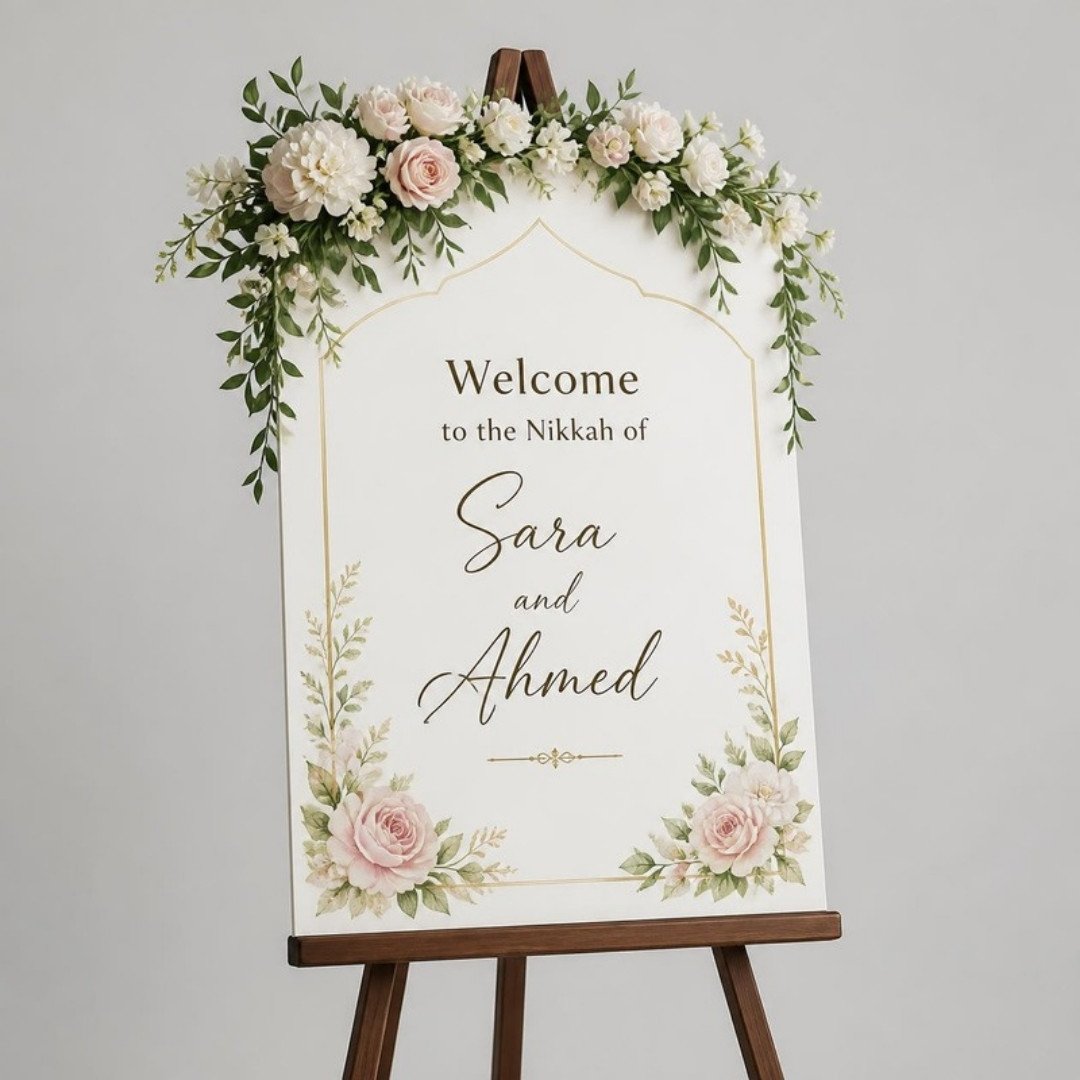 Wedding Welcome Board